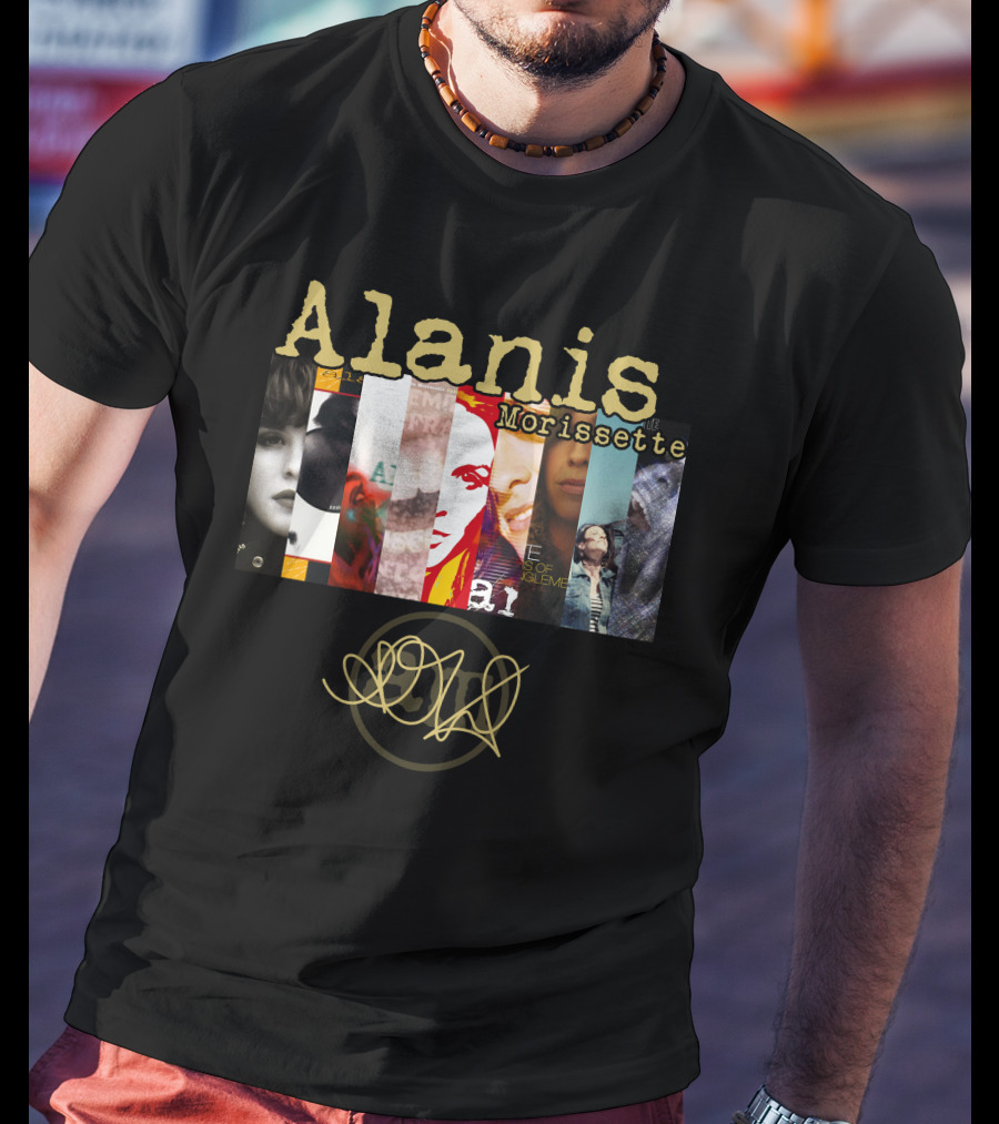 Alanis Morissette Album Montage T-Shirt
