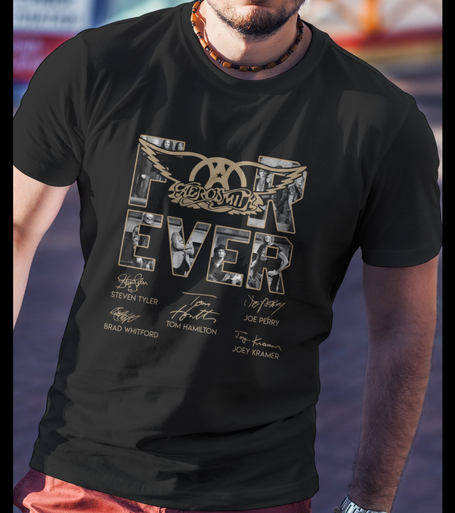 Aerosmith Forever Signature Collection T-Shirt