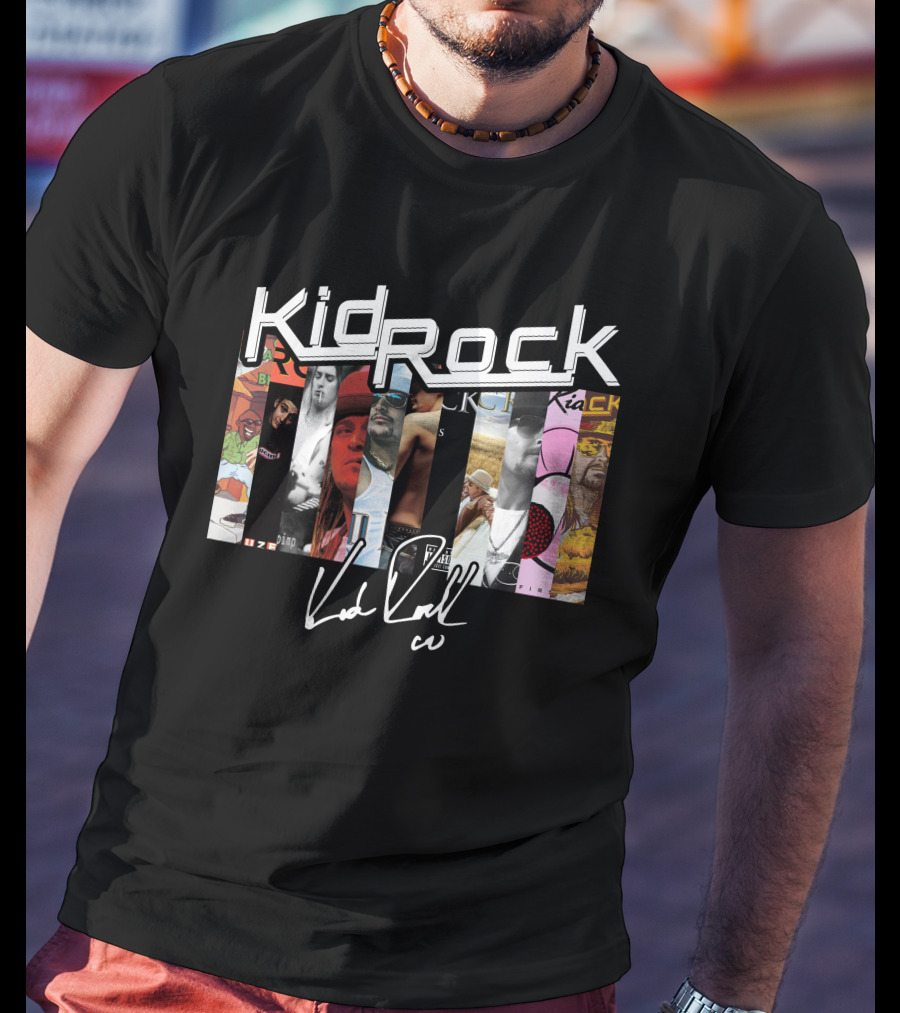 Kid Rock Album Covers Signature Collection T-Shirt
