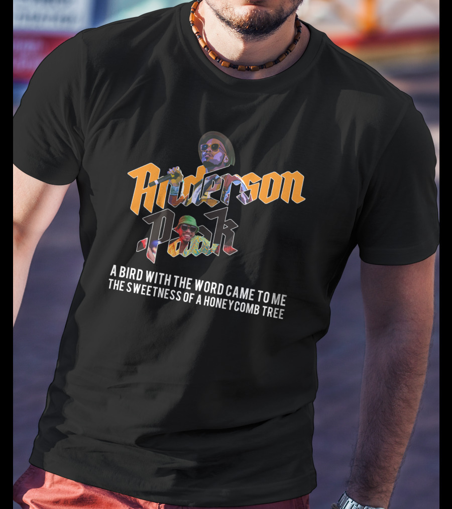 Anderson .Paak A Bird With The Word Came To Me The Sweetness Of A Honeycomb Tree T-Shirt