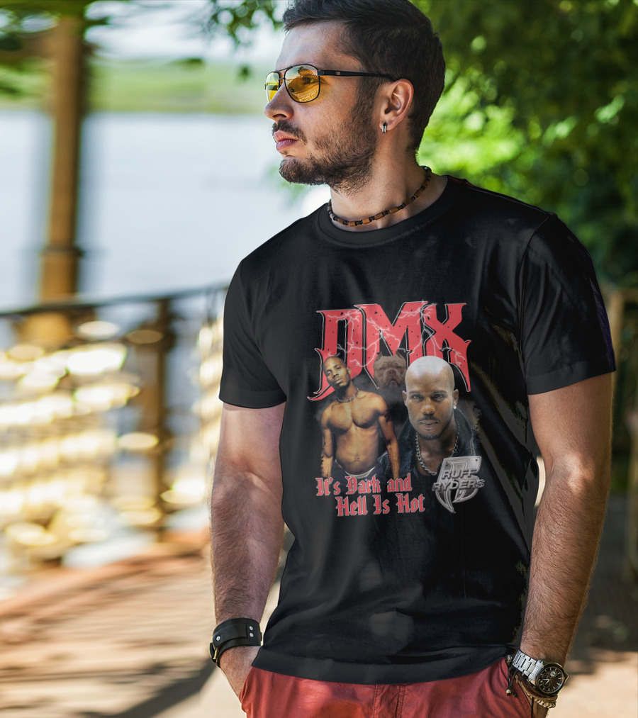 Dmx It's Dark And Hell Is Hot Ruff Ryders T-Shirt