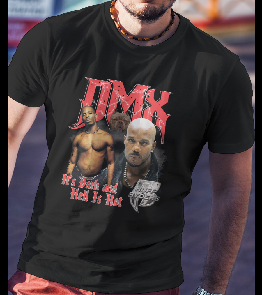 Dmx It's Dark And Hell Is Hot Ruff Ryders T-Shirt