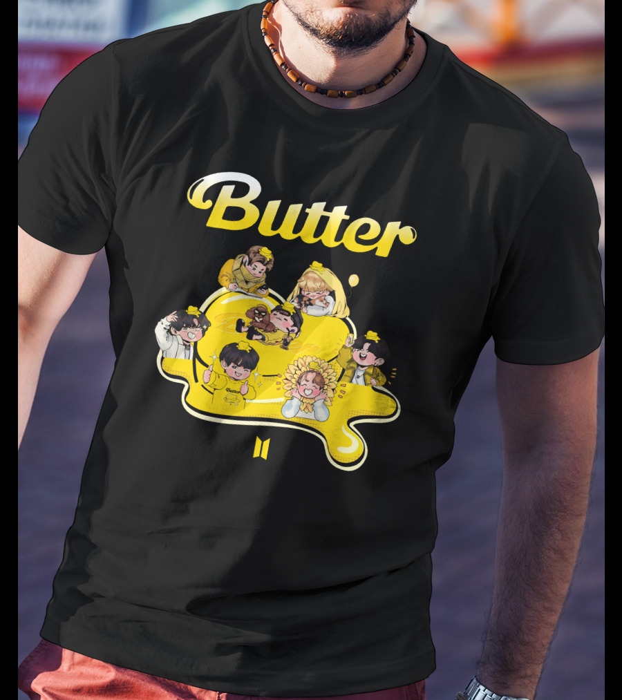 Butter Bts Characters T-Shirt