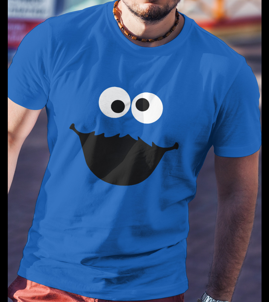 Cookie Monster Face T-Shirt