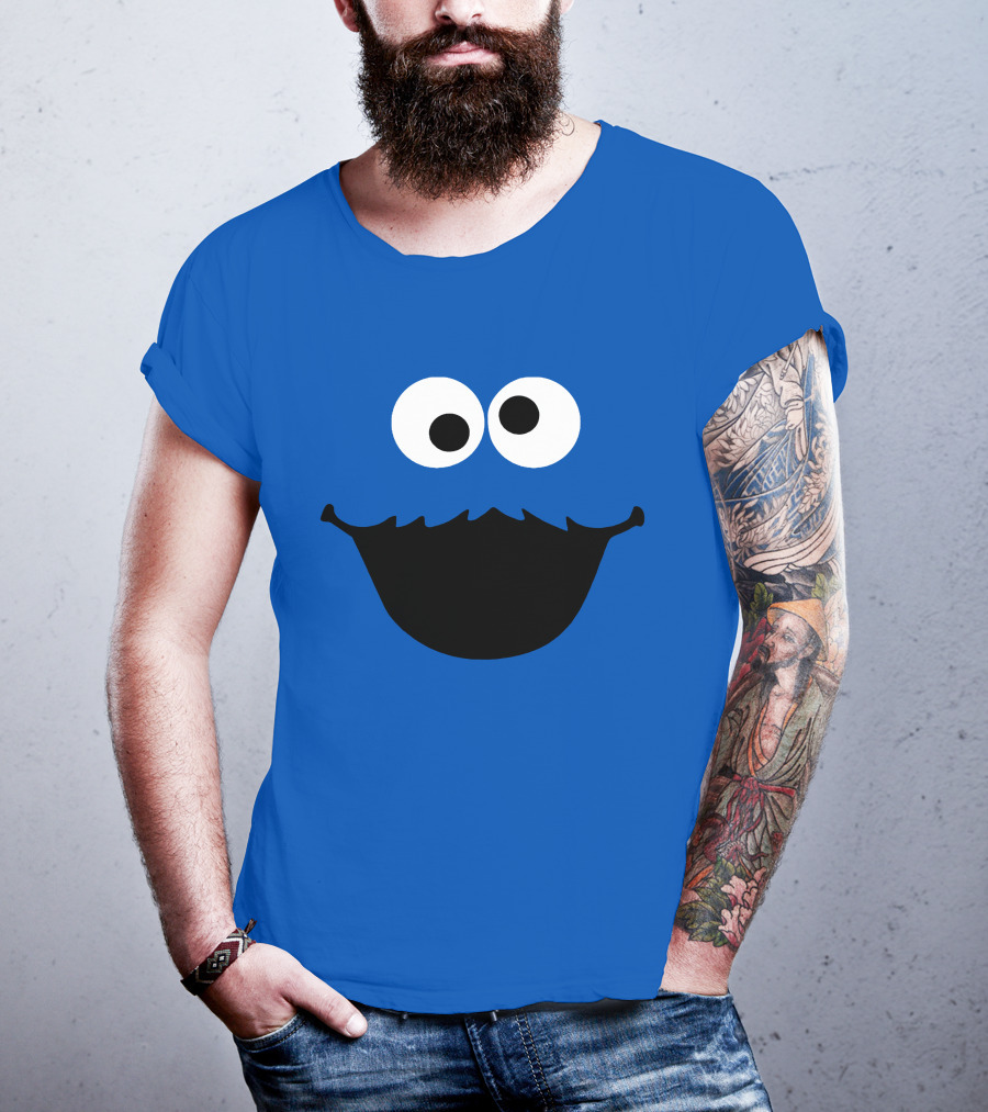 Cookie Monster Face T-Shirt