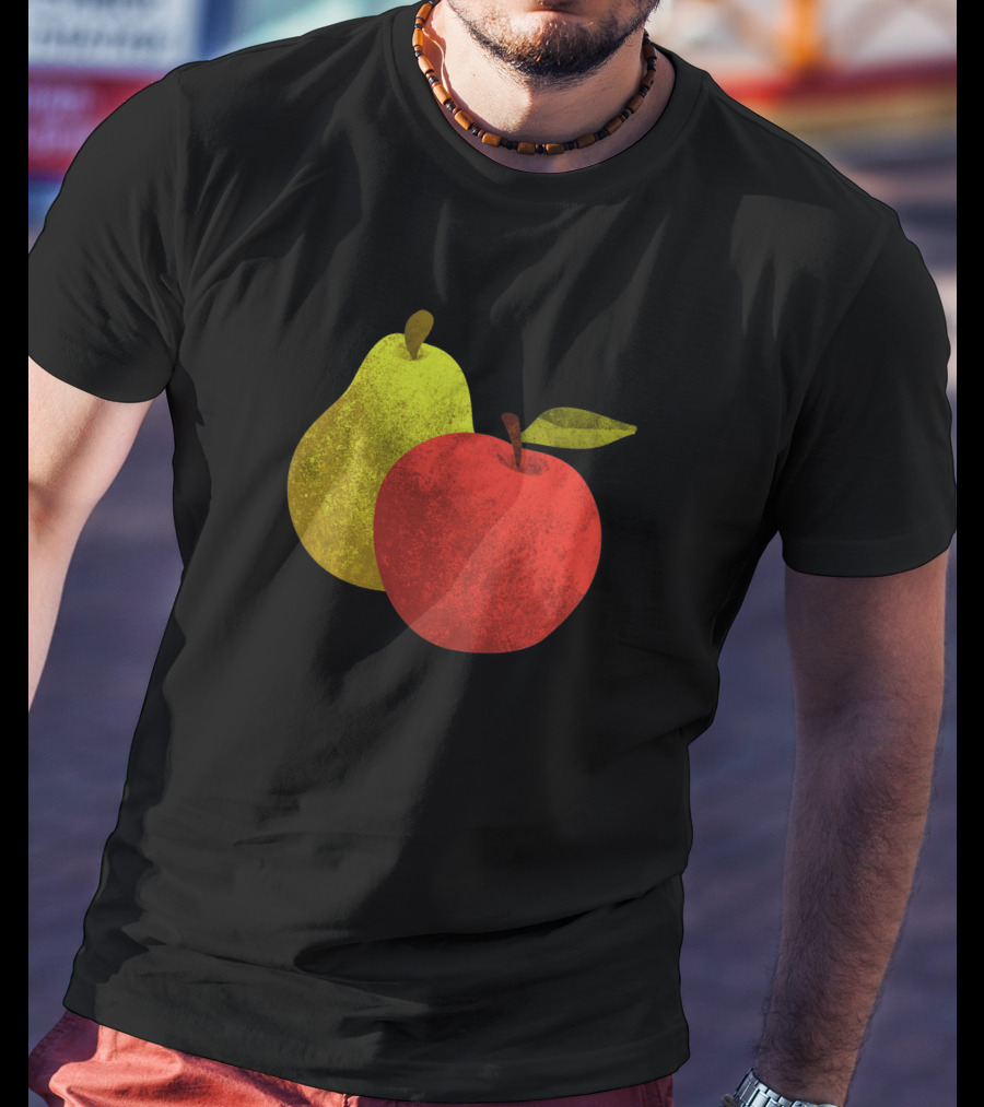 Apple And Pear Fruit Duo 1308025 T-Shirt