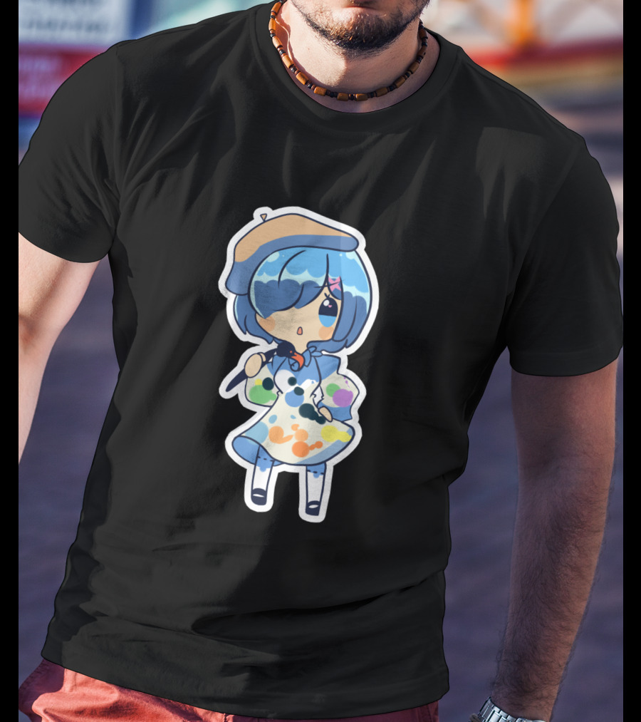 Rem Chibi Art Painter Style 923986 T-Shirt