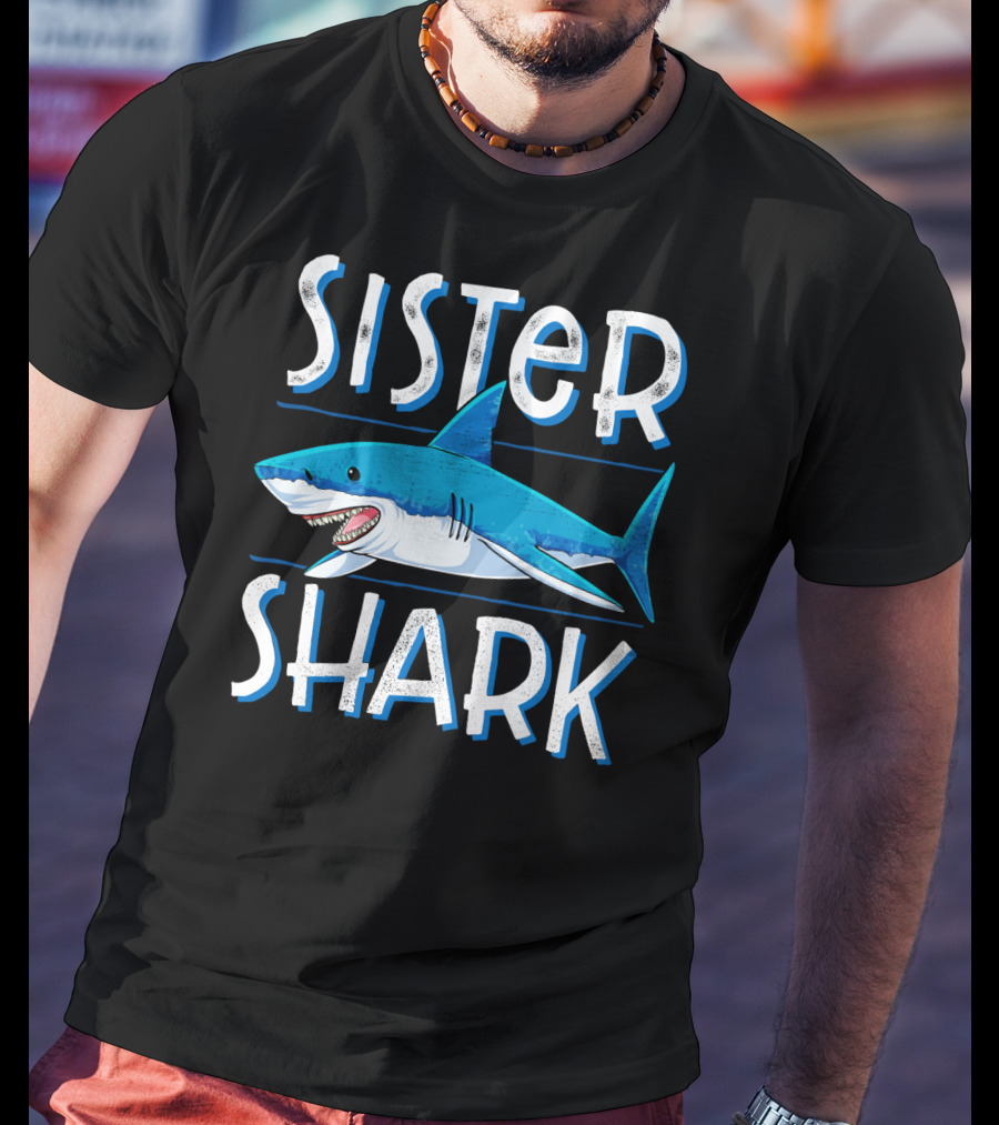 Sister Shark Family Matching Jawsome Shark T-Shirt