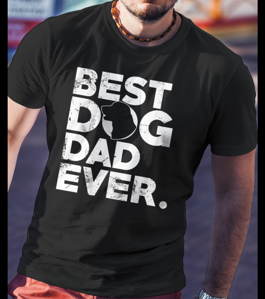 Best Golden Retriever Dog Dad Ever T-Shirt