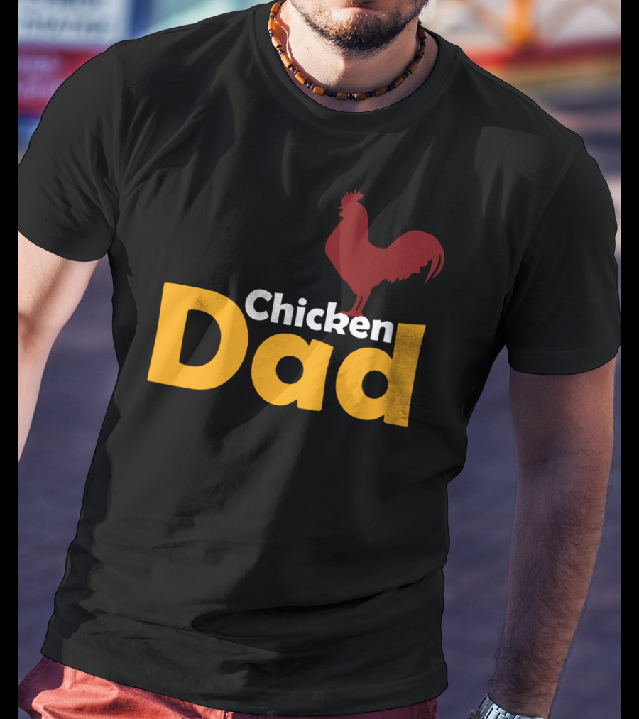 Chicken Dad Funny Lover Themed Chicken Dad T-Shirt