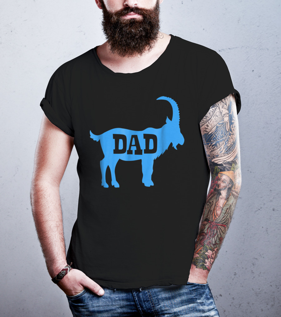 DAD GOAT Greatest Of All Time Birthday T-Shirt