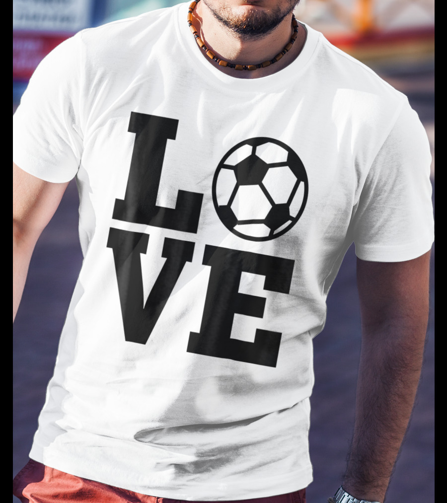 LOVE Soccer Coach Player 76 T-Shirt