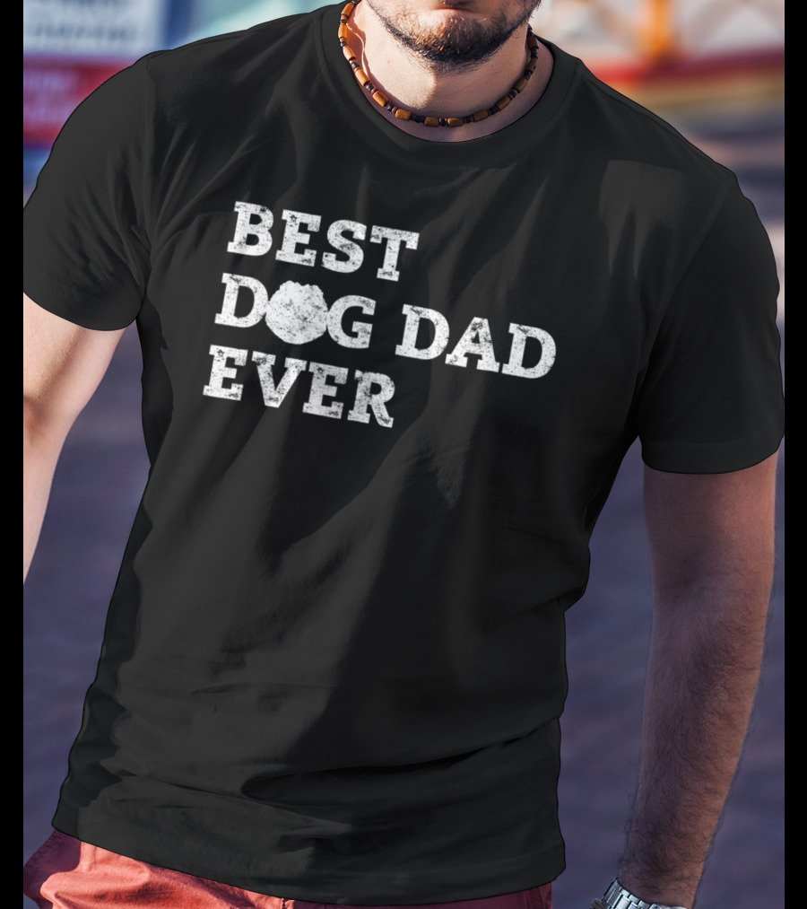 Best Pomeranian Dog Dad Ever T-Shirt