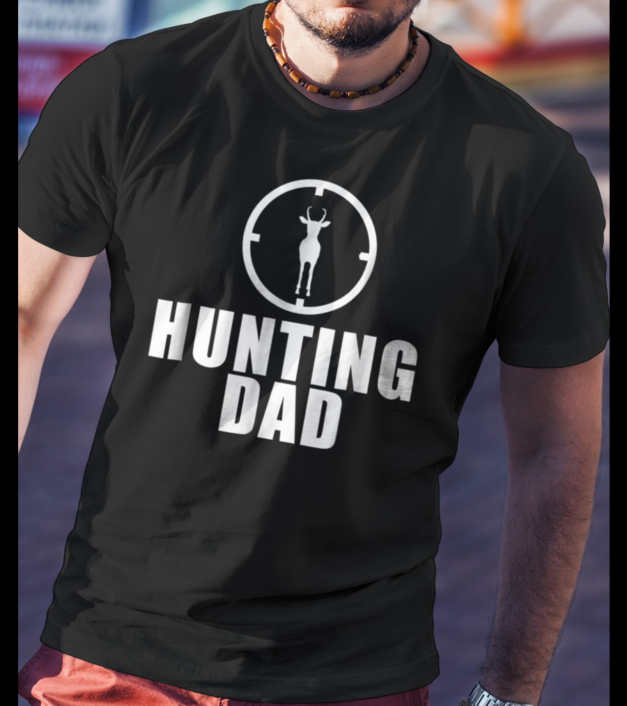 Hunting Dad Mens Birthday T-Shirt