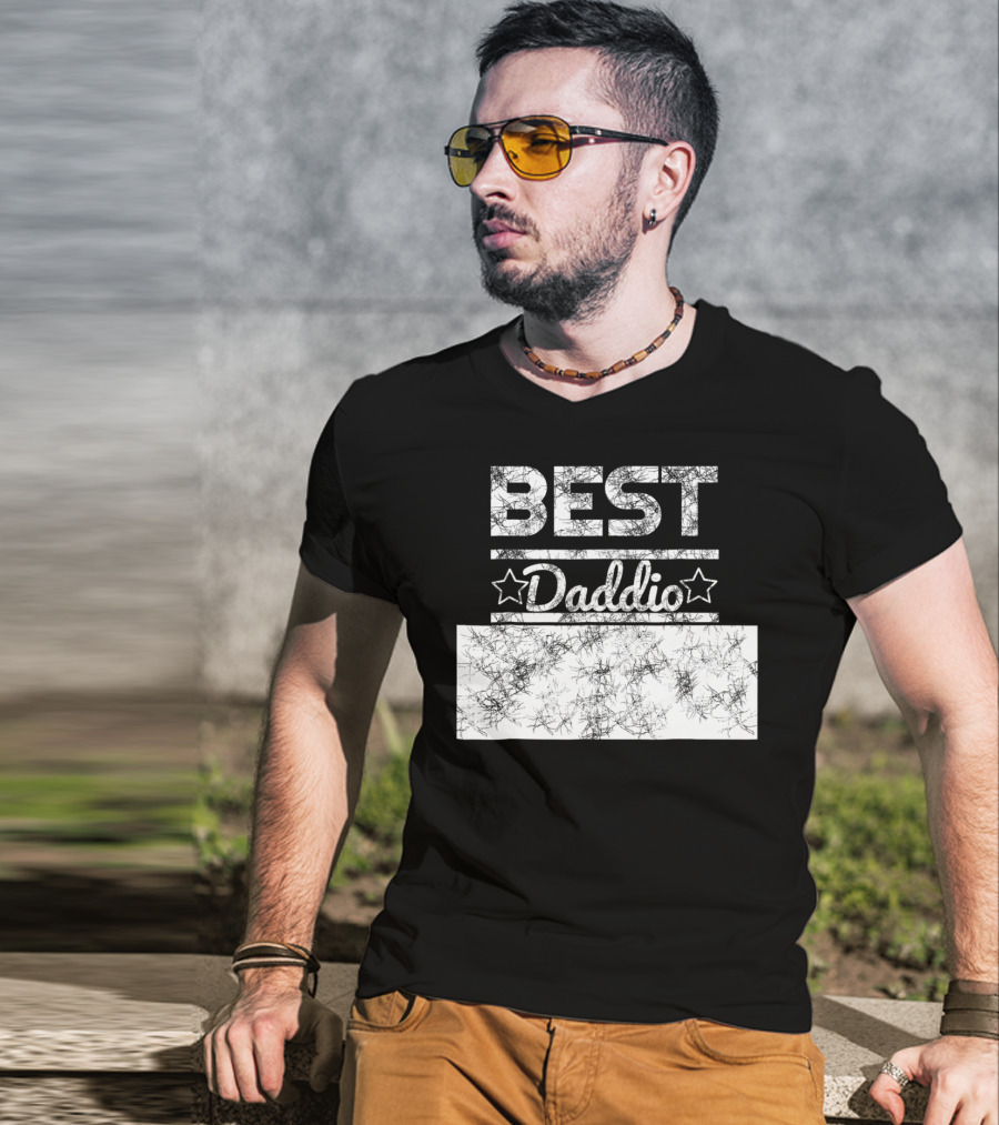 Best Daddio Ever Dad Pop Grandpa Fathers T-Shirt
