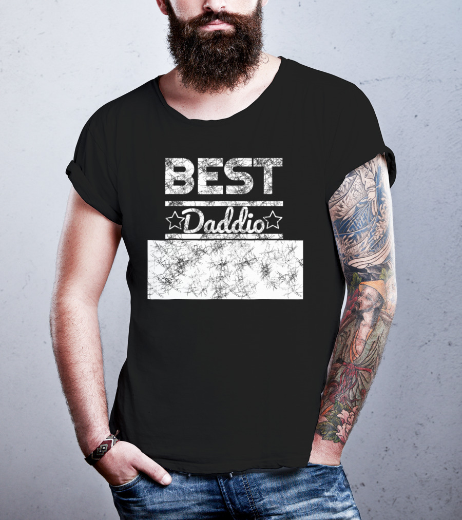Best Daddio Ever Dad Pop Grandpa Fathers T-Shirt