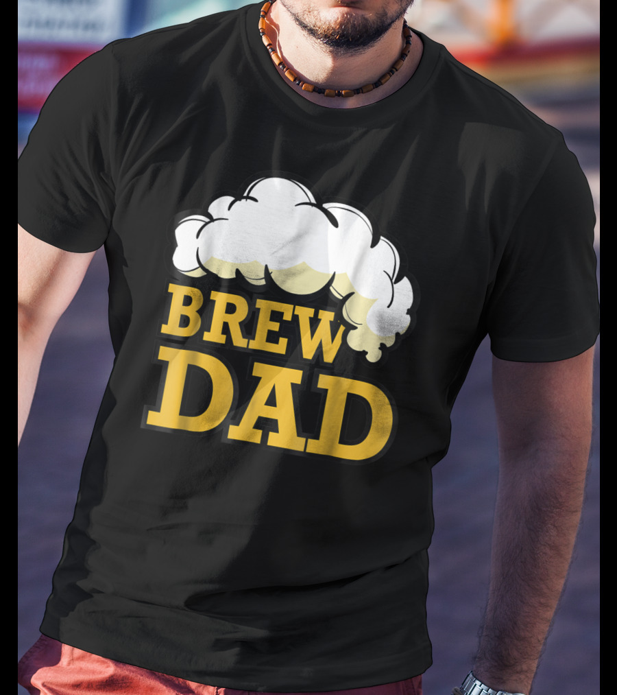 Brew Dad Beer Foam Festival Oktoberfest T-Shirt