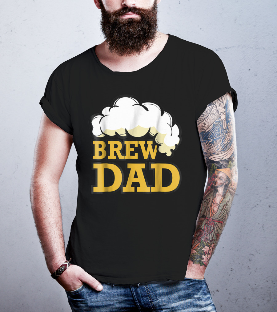 Brew Dad Beer Foam Festival Oktoberfest T-Shirt