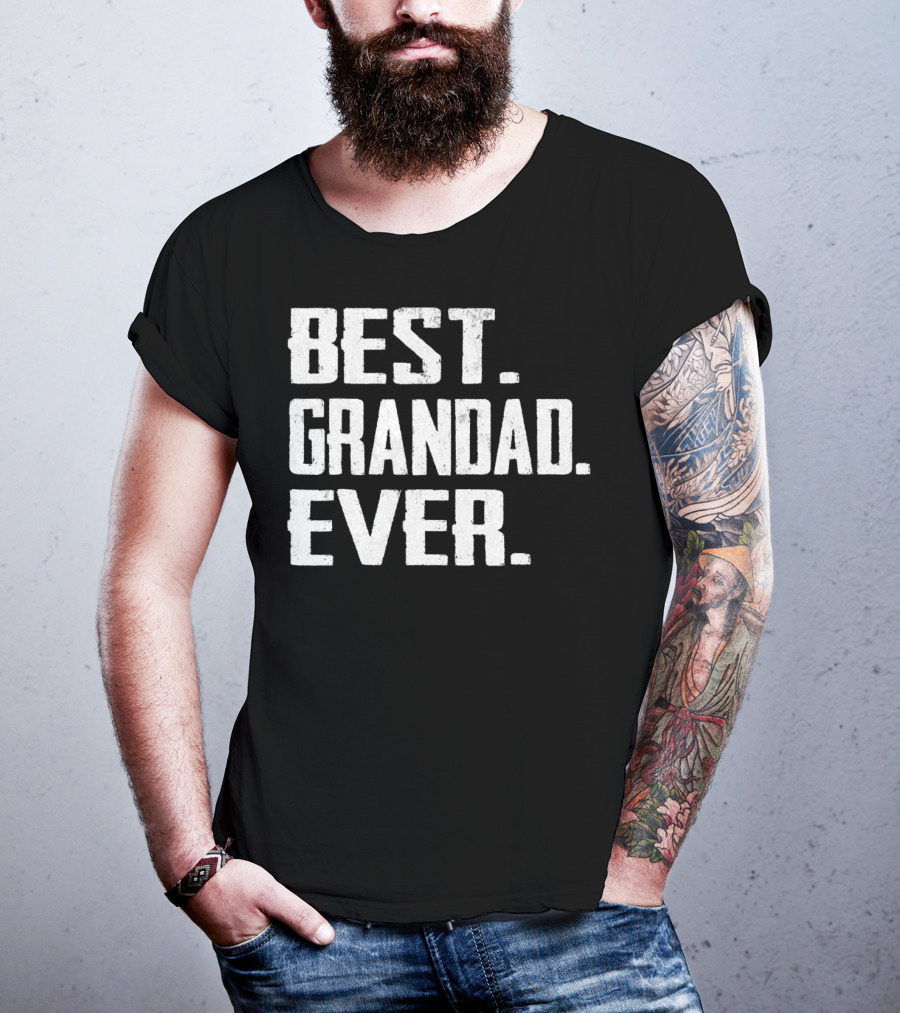 Best Grandad Ever Birthday T-Shirt