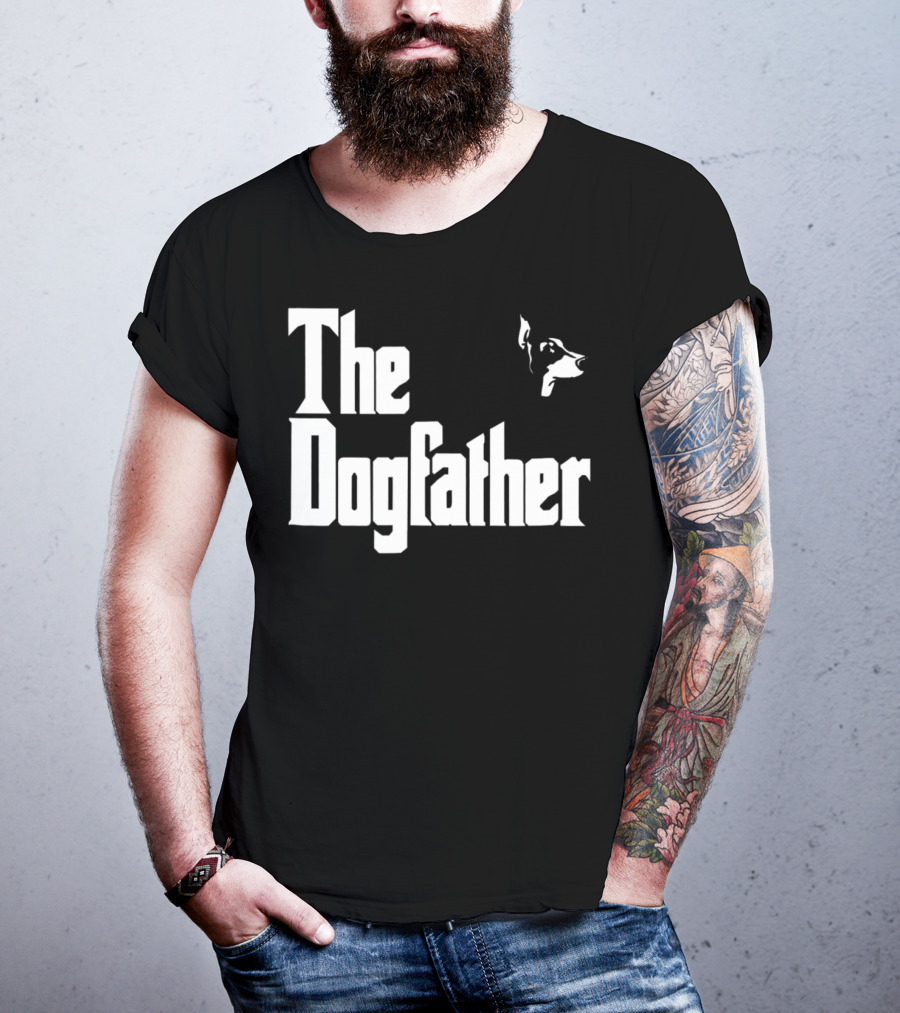 Doberman Pinscher Dad The Dogfather Birthday T-Shirt