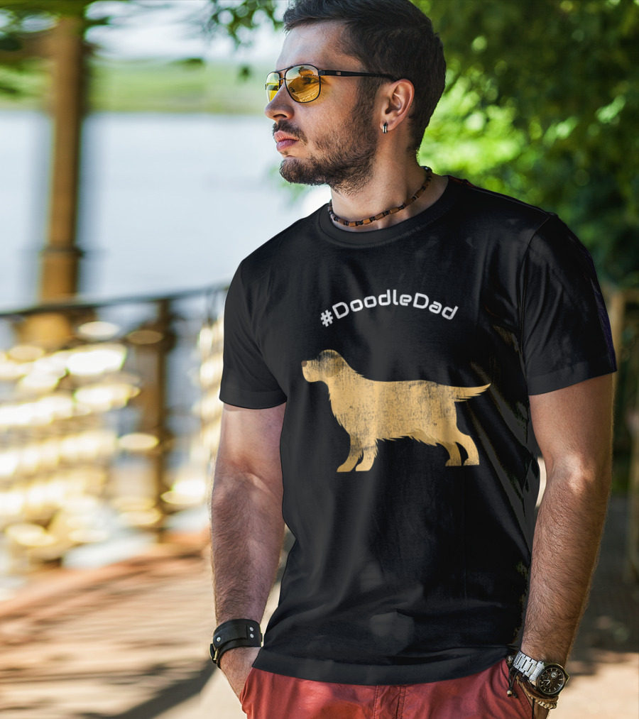 DoodleDad Golden Retriever T-Shirt
