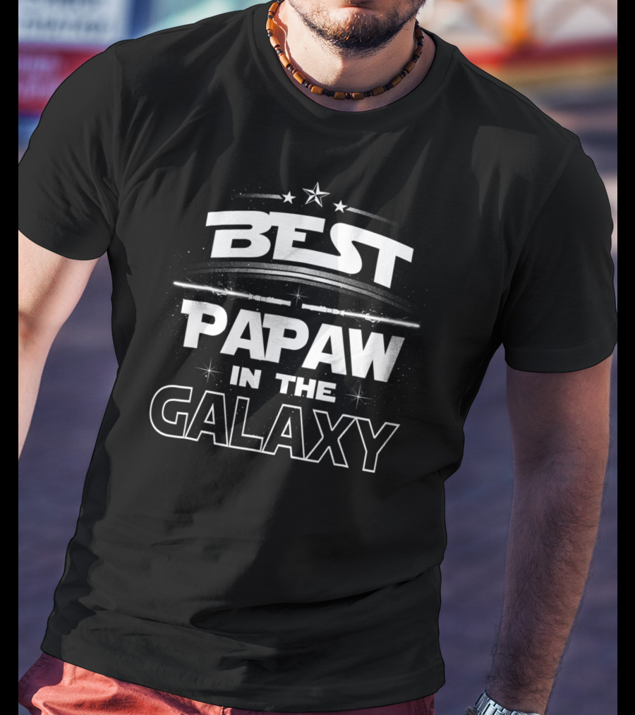 Best Papaw IN The Galaxy T-Shirt