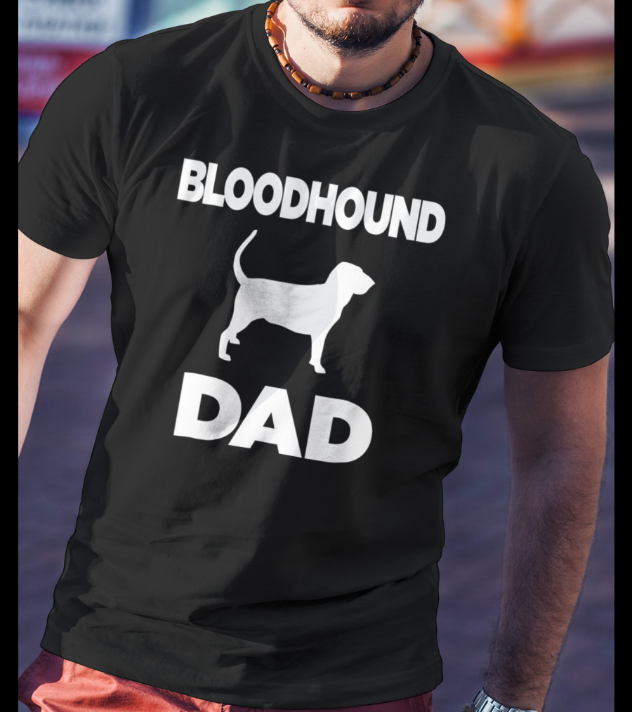 Bloodhound Dad T-Shirt