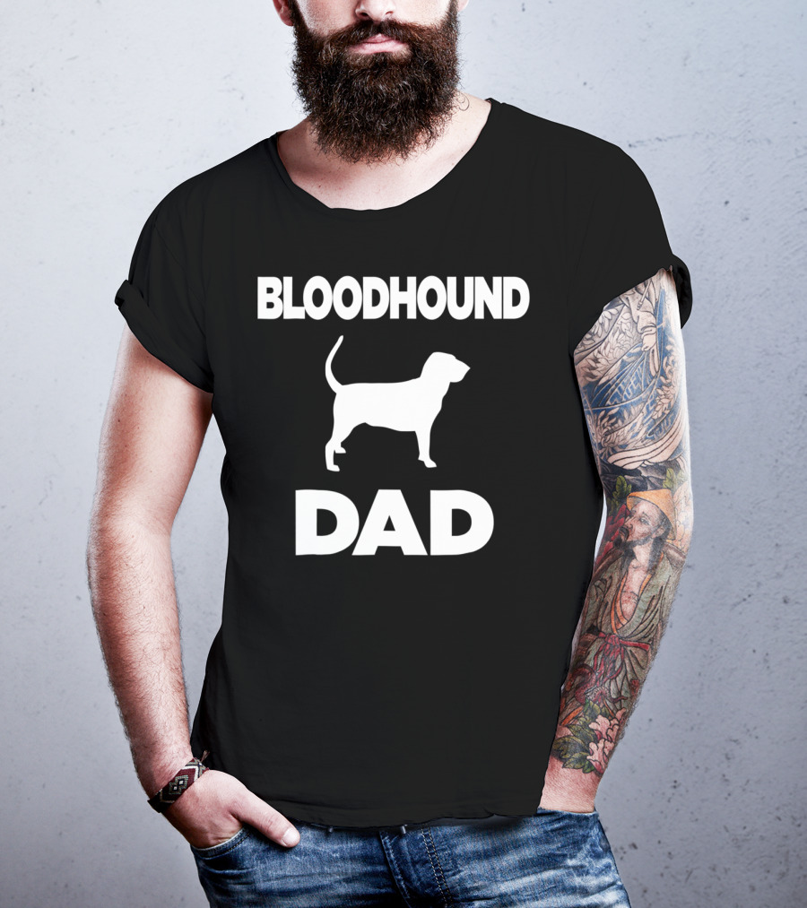 Bloodhound Dad T-Shirt