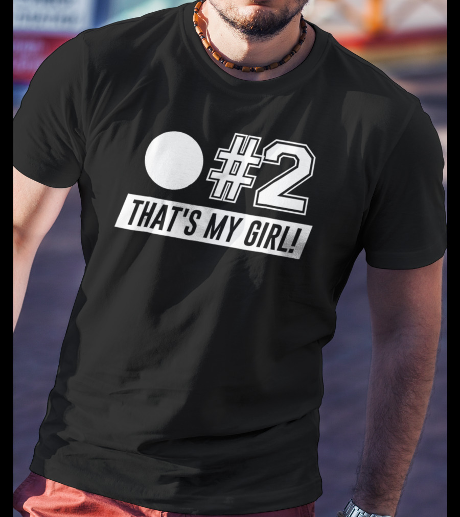 2 That's My Girl Softball Mom Softball Dad T-Shirt