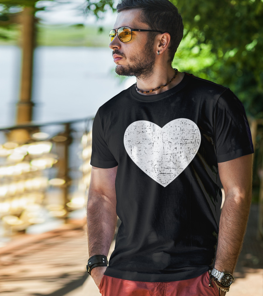 Baseball Heart For Softball Kids Team T-Shirt