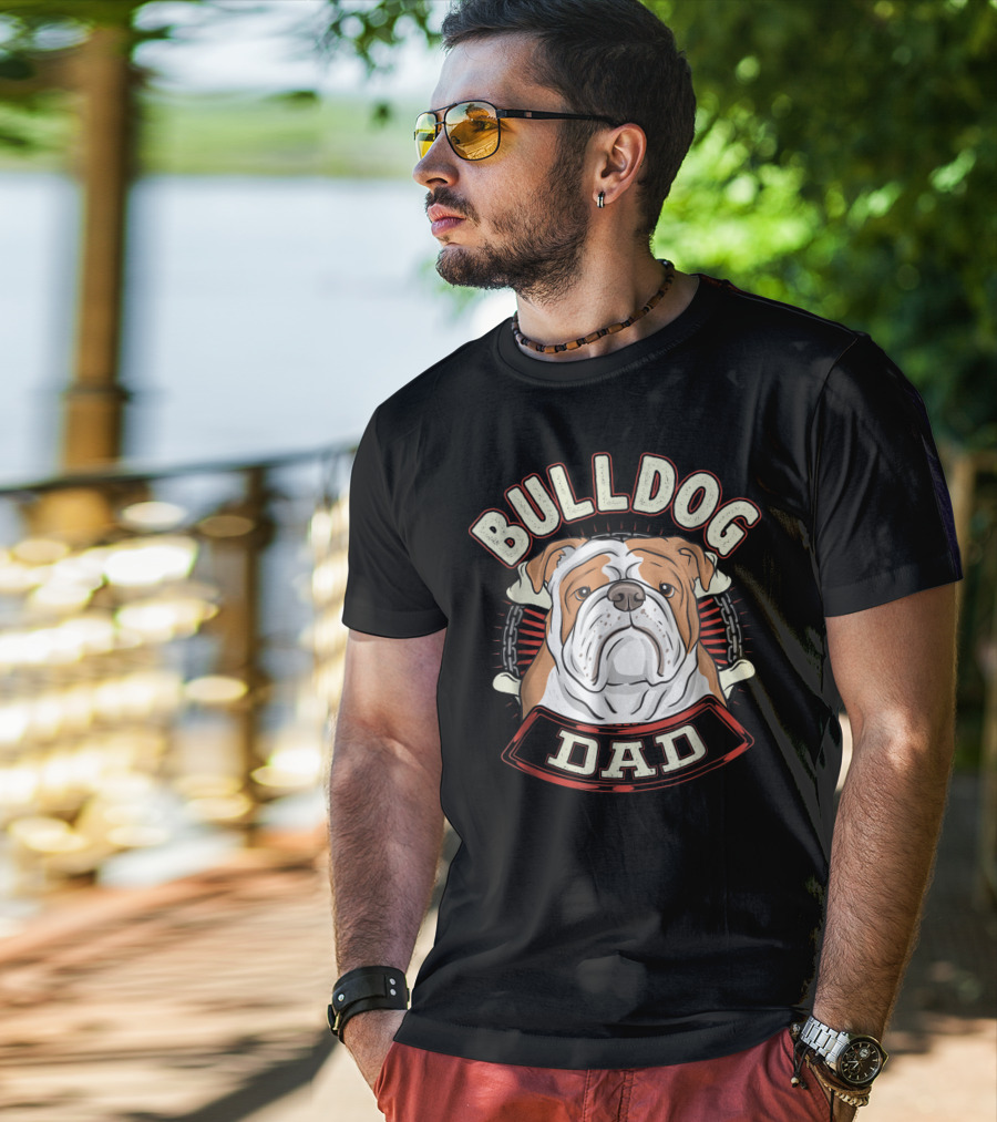 BULLDOG DAD T-Shirt