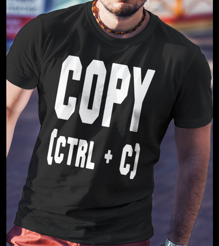 Best Funny Birthday Dad Papa From Sons Copy Ctrl + C 76 T-Shirt