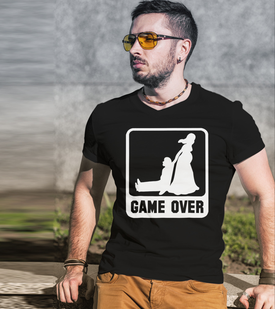 Game Over Wedding Humor T-Shirt