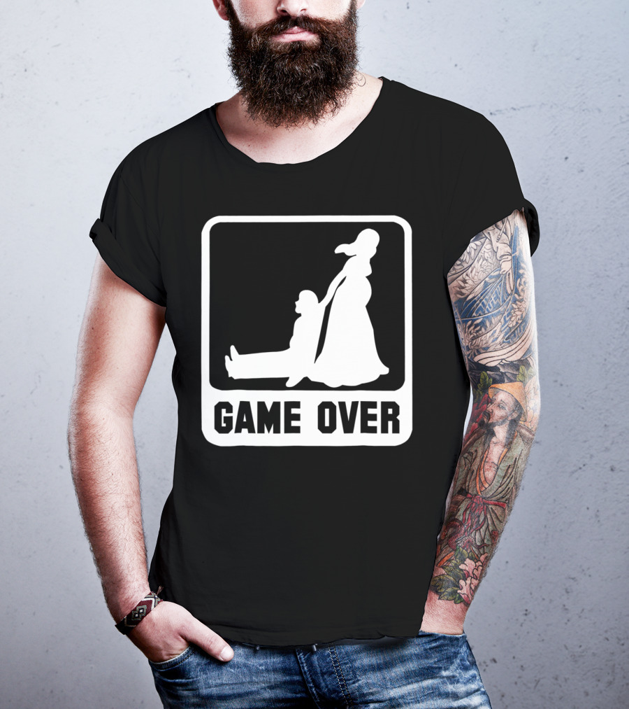 Game Over Wedding Humor T-Shirt