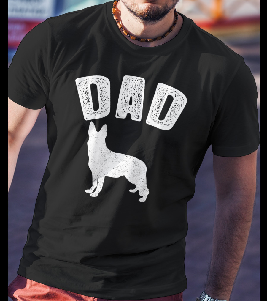 DAD GERMAN SHEPARD Matching Family T-Shirt
