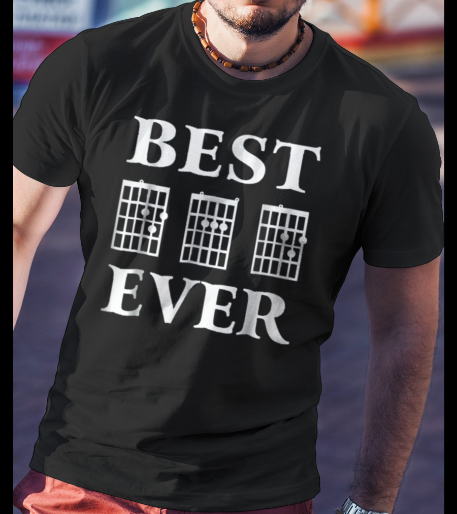 BEST EVER Guitar Chord Diagrams T-Shirt