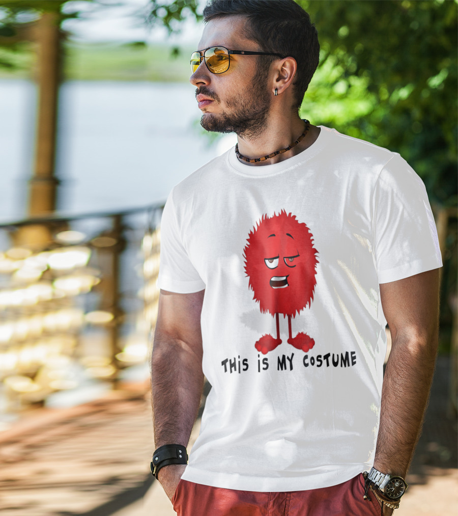 This Is My Costume Cute Halloween Monster Dad T-Shirt