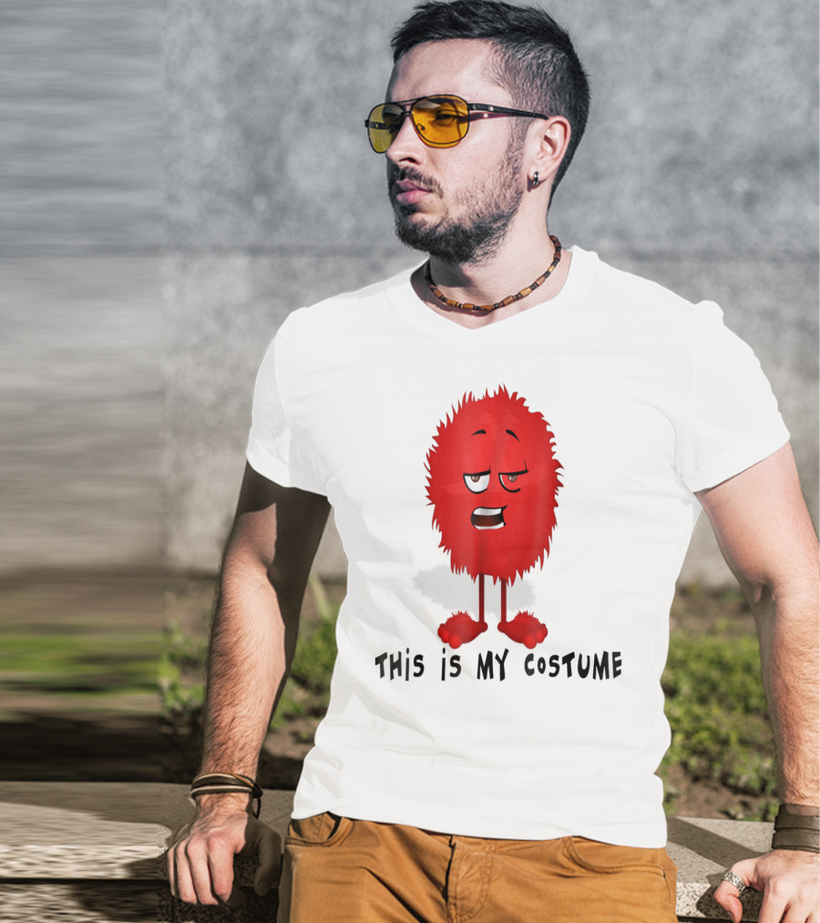 This Is My Costume Cute Halloween Monster Dad T-Shirt