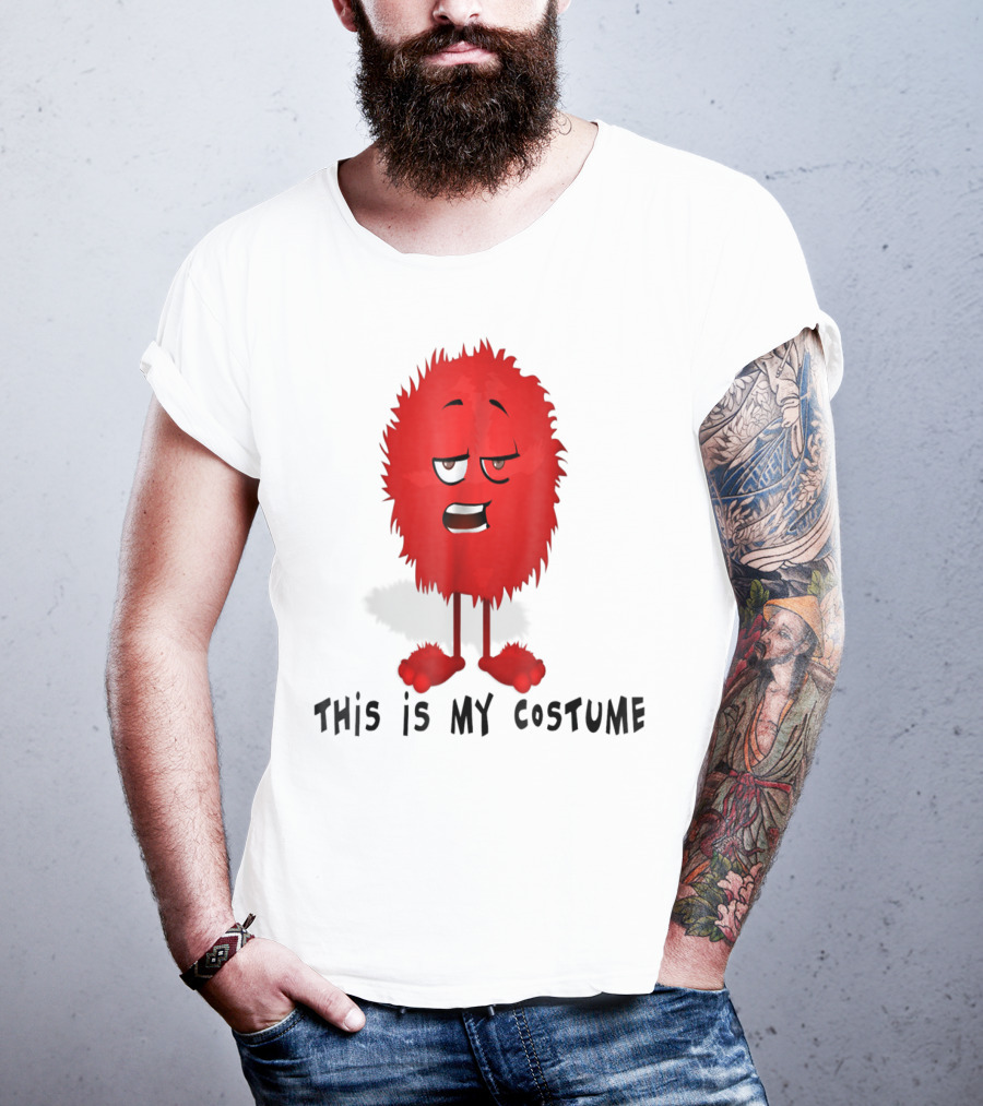 This Is My Costume Cute Halloween Monster Dad T-Shirt
