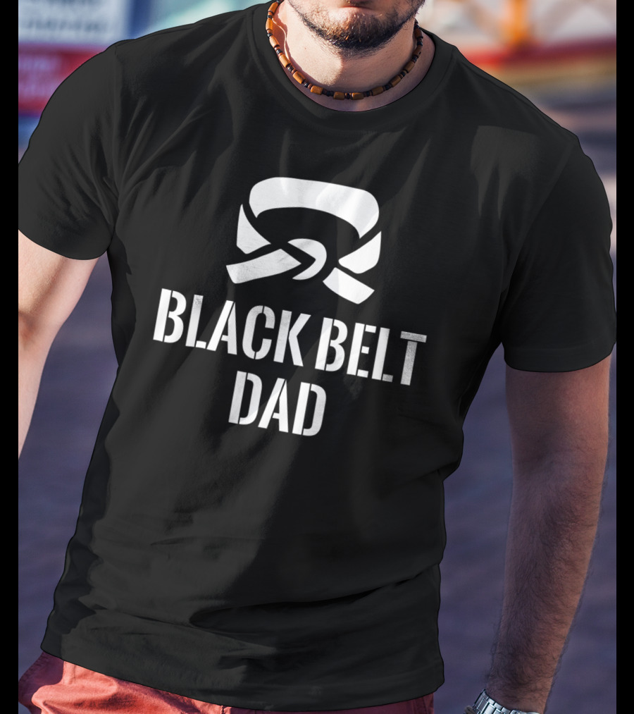 Black Belt Dad Karate T-Shirt