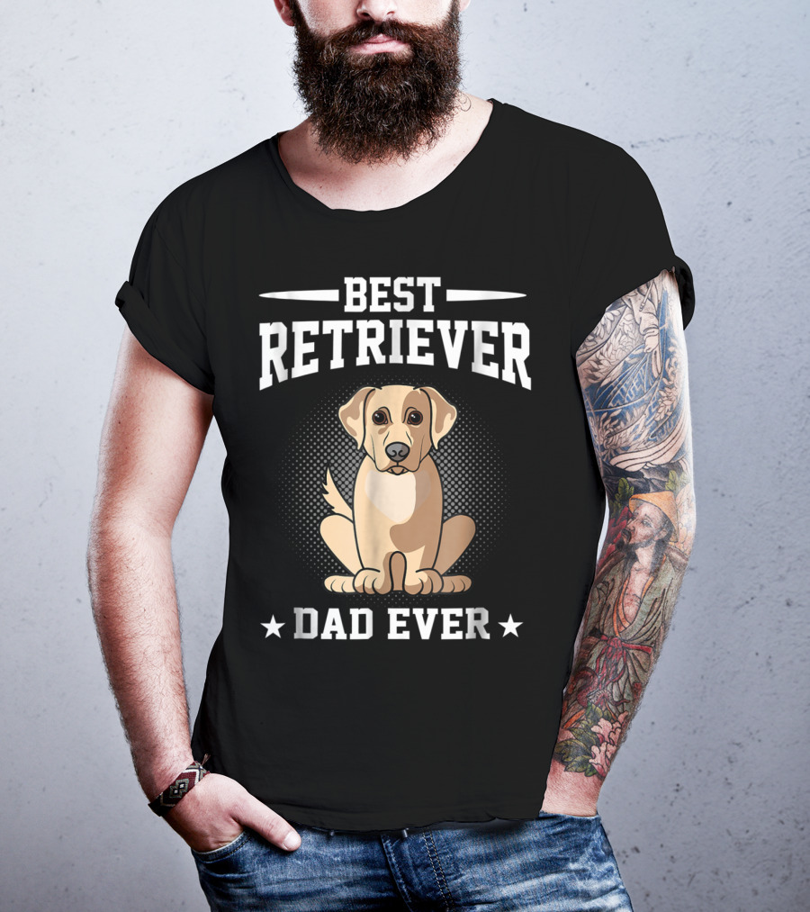 Best Retriever Dad Ever T-Shirt