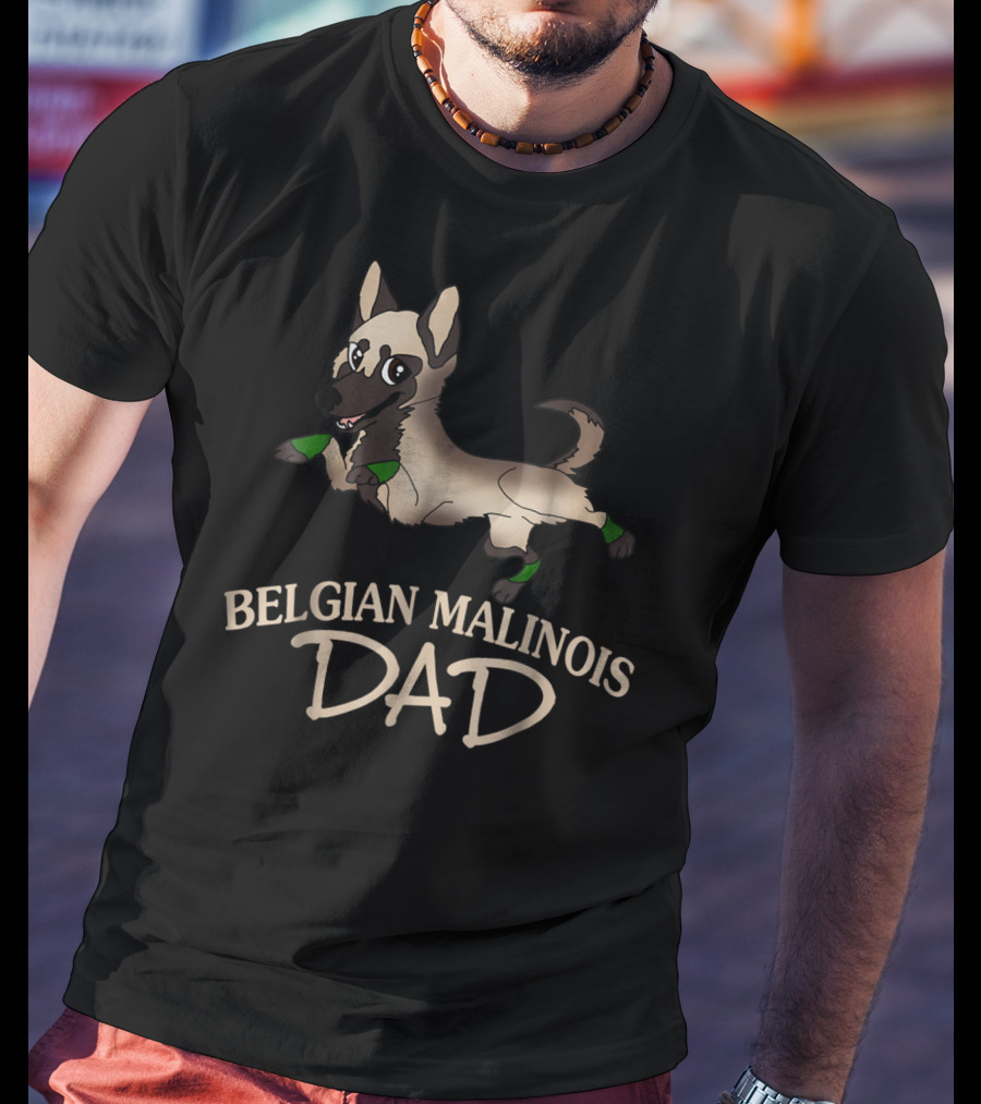 Belgian Malinois Dad T-Shirt