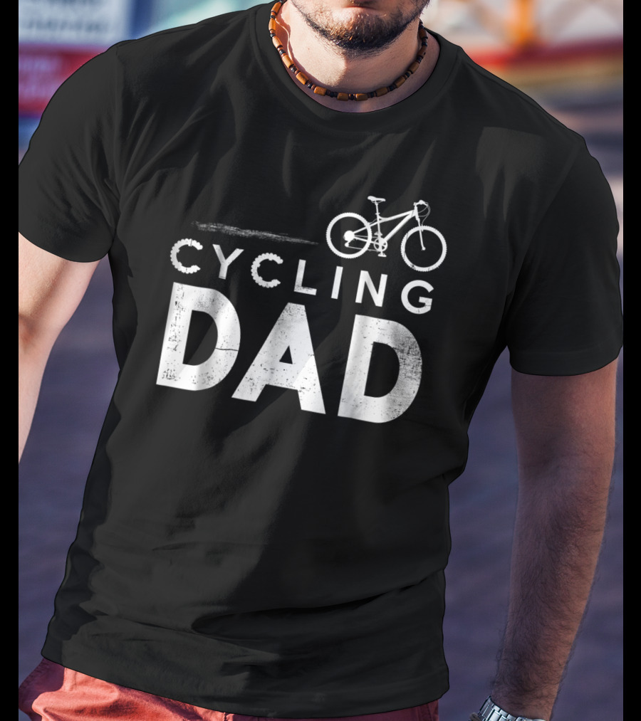 Cycling Dad Bike T-Shirt