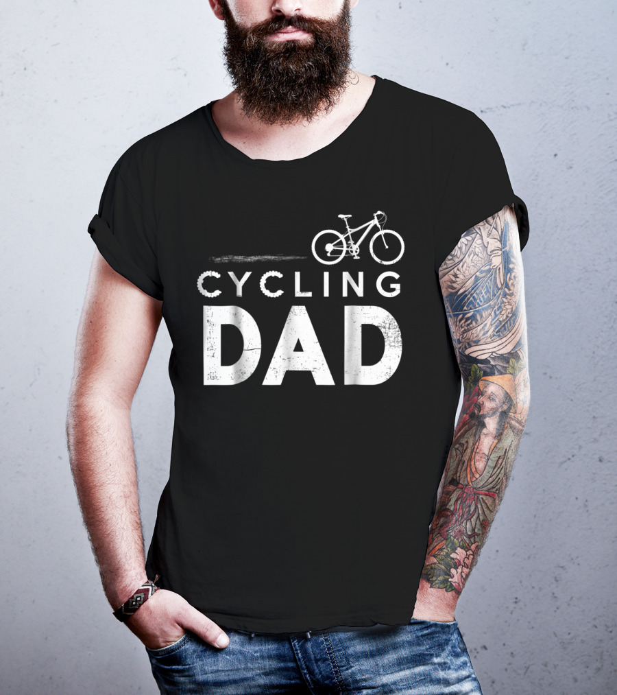 Cycling Dad Bike T-Shirt