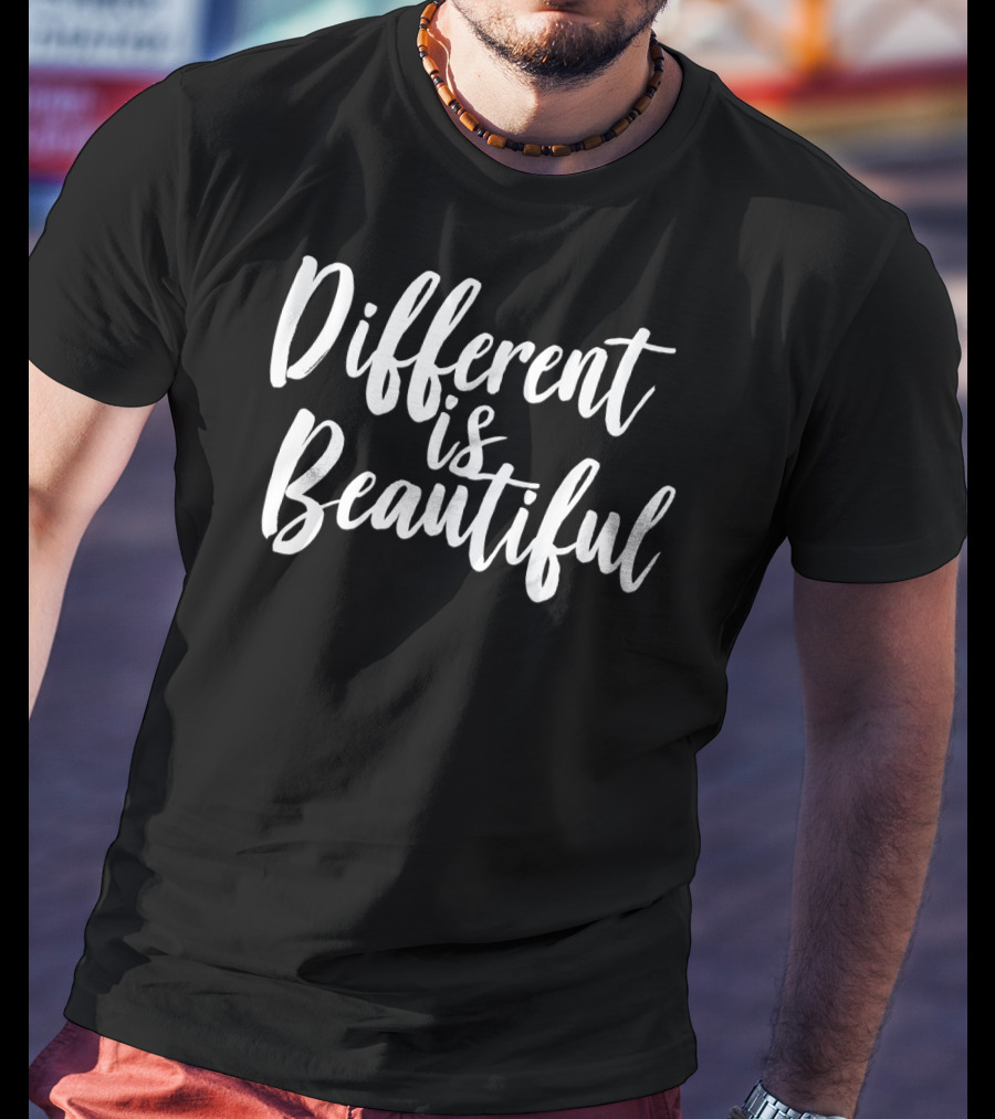 Autism Awareness Month Different Is Beautiful T-Shirt