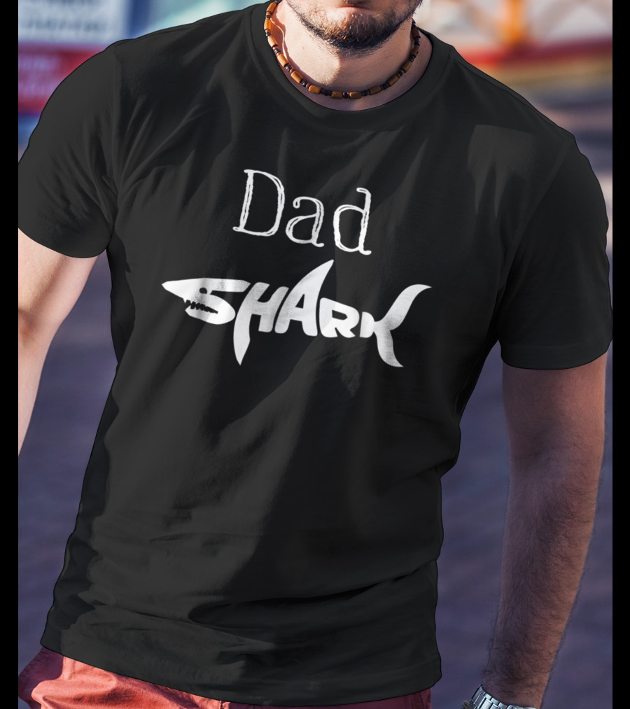 Dad Shark Family Matching Mommy Daddy Shark T-Shirt