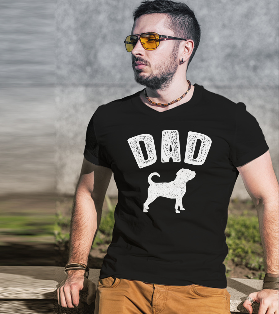 DAD CHUG Dog Matching CHUG Family T-Shirt