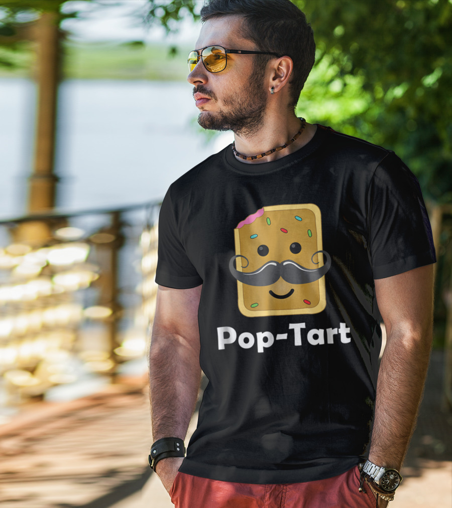 Pop-Tart Dad Day Dy Papa Grandpa T-Shirt