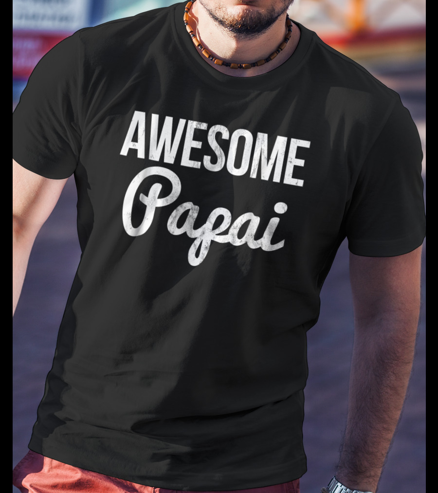 Awesome Papai Brazilian Dad T-Shirt