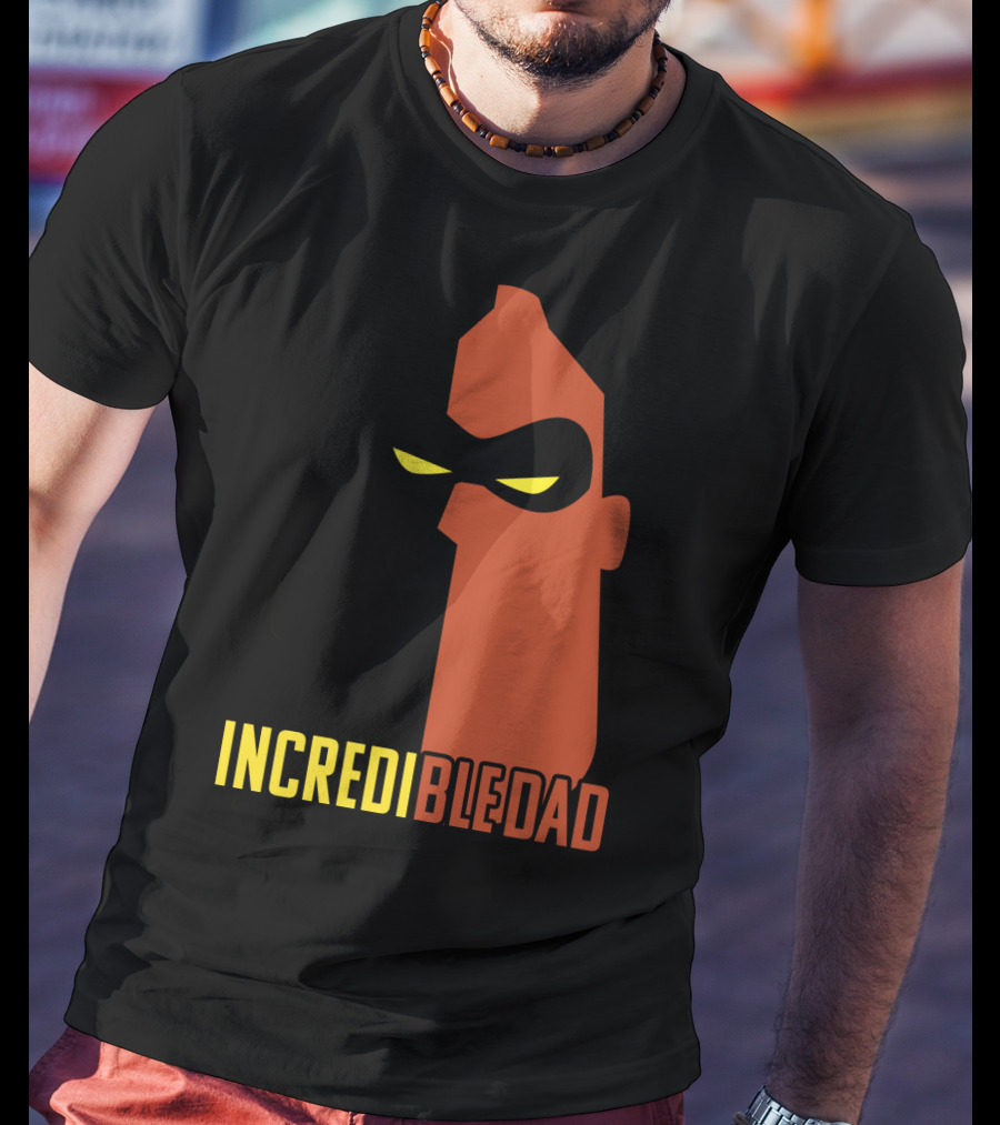 Disney Pixar Incredibles 2 IncrediBle Dad Hero Mask T-Shirt